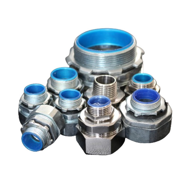 Metal hose connector